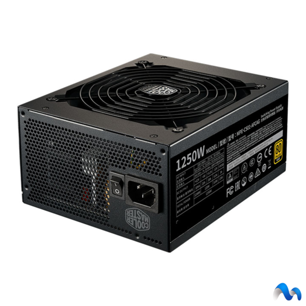 پاور 1250 وات کولر مستر MWE GOLD 1250 V2 ATX 3.0 Full Modular - تصویر 3