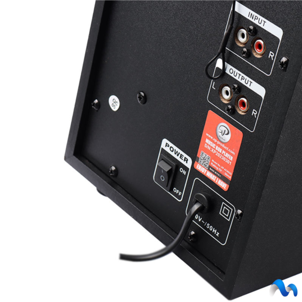 اسپیکر بلوتوثی رم و فلش خور XP-Product XP-AC802G + ریموت کنترل - تصویر 6