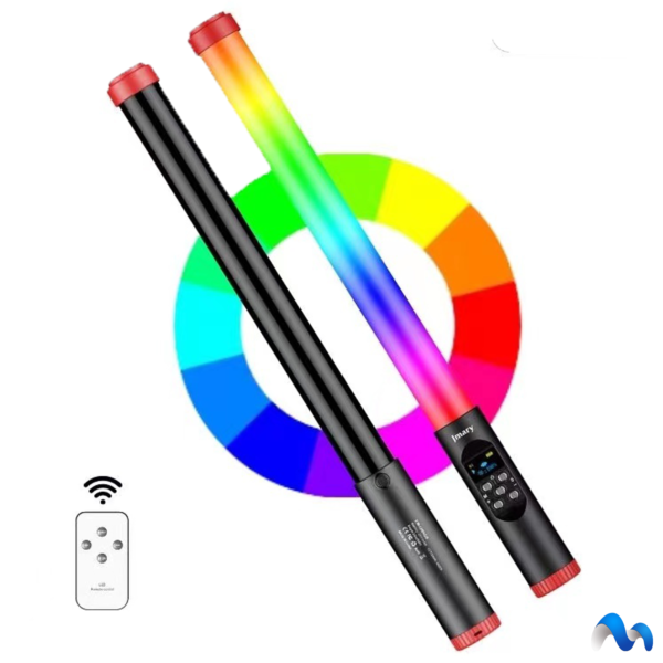 نور باتومی ضد آب جیماری مدل Jmary FM-128 RGB - تصویر 1