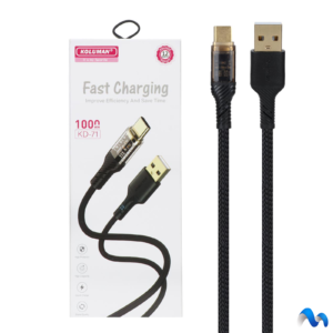 کابل شارژ فست Koluman USB to Type-C مدل KD-71