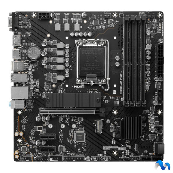 مادربرد ام اس آی مدل PRO B760M-P DDR4 - تصویر 1