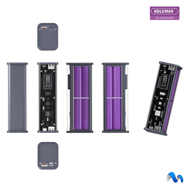 پاوربانک کلومن مدل KP-030 22.5W ظرفیت 20000 میلی آمپر ساعت - تصویر 3
