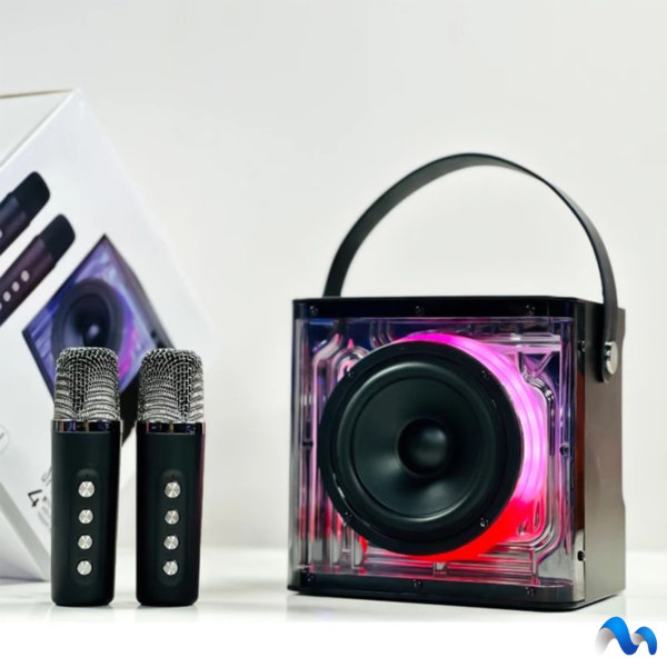 اسپیکر بلوتوثی قابل حمل کلومن مدل KS-150 KARAOKE - تصویر 4