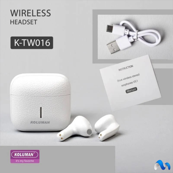 هندزفری بلوتوثی کلومن مدل KTW16 - تصویر 5