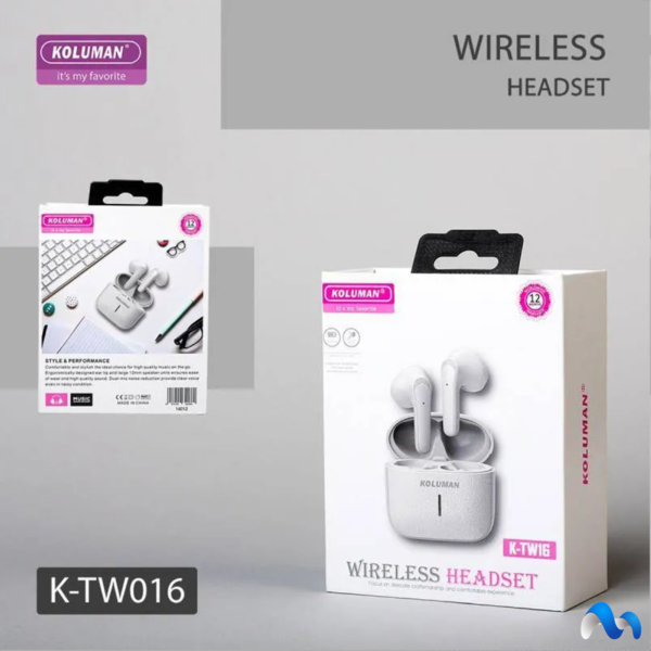 هندزفری بلوتوثی کلومن مدل KTW16 - تصویر 6