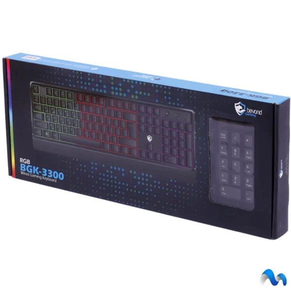 کیبورد گیمینگ بیاند مدل BGK-3300 RGB - تصویر 5