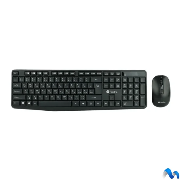 کیبورد و موس بی سیم پرووان مدل PMK20W - تصویر 1