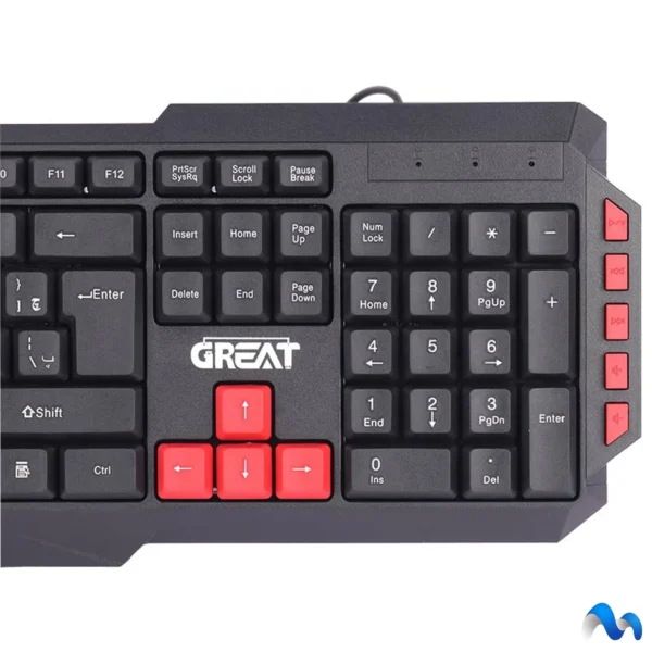 کیبورد Great GR-3300 - تصویر 2
