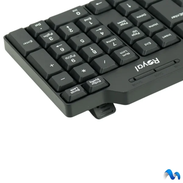 کیبورد سیمدار رویال Royal R-K151 - تصویر 3