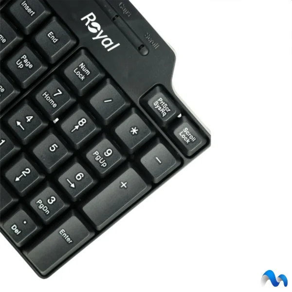 کیبورد سیمدار رویال Royal R-K151 - تصویر 5