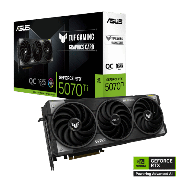 ASUS TUF Gaming GeForce RTX™ 5070 Ti 16GB GDDR7 OC Edition کارت گرافیک - تصویر 2