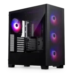 کیس Phanteks XT Pro Ultra مشکی | Mid-Tower، 4 فن 140mm، پنل مش، شیشه حرارتدیده، USB-C 3.2 Gen2