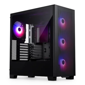 کیس Phanteks XT Pro Ultra مشکی | Mid-Tower، 4 فن 140mm، پنل مش، شیشه حرارت‌دیده، USB-C 3.2 Gen2
