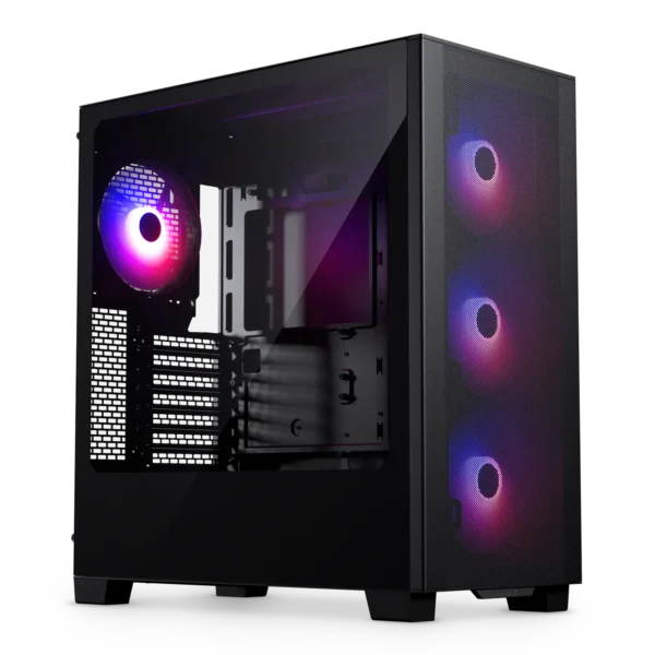 کیس Phanteks XT Pro Ultra مشکی | Mid-Tower، 4 فن 140mm، پنل مش، شیشه حرارت‌دیده، USB-C 3.2 Gen2 - تصویر 1