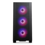کیس Phanteks XT Pro Ultra مشکی | Mid-Tower، 4 فن 140mm، پنل مش، شیشه حرارتدیده، USB-C 3.2 Gen2 - تصویر 2