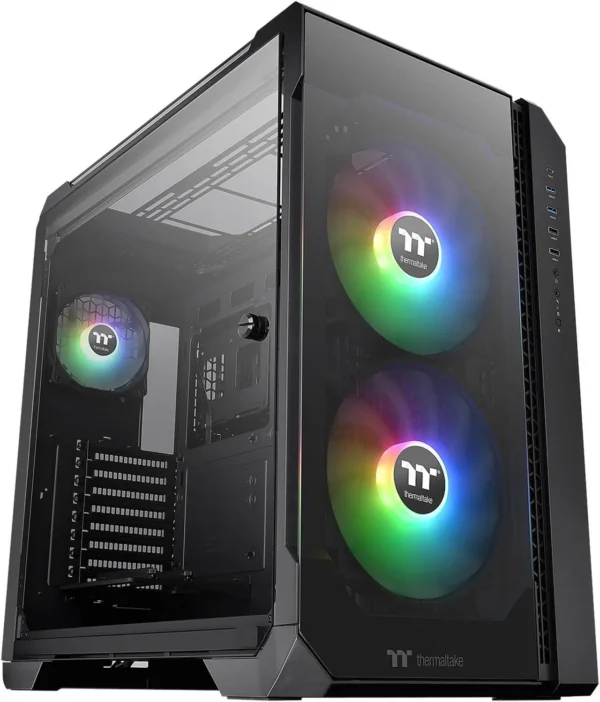 کیس Thermaltake View 51 | Full-Tower E-ATX، 2 فن 200mm ARGB + 1 فن 140mm، پنل شیشه‌ای، Sync RGB - تصویر 1