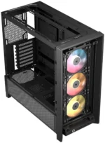 کیس Corsair FRAME 4000D RS ARGB مشکی | Mid-Tower ATX، استیل + شیشه حرارتدیده، ARGB - تصویر 7