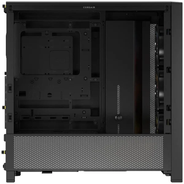 کیس Corsair FRAME 4000D RS ARGB مشکی | Mid-Tower ATX، استیل + شیشه حرارت‌دیده، ARGB - تصویر 3