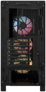 کیس Corsair FRAME 4000D RS ARGB مشکی | Mid-Tower ATX، استیل + شیشه حرارتدیده، ARGB - تصویر 5