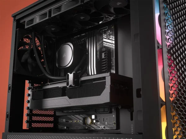 کیس Corsair FRAME 4000D RS ARGB مشکی | Mid-Tower ATX، استیل + شیشه حرارت‌دیده، ARGB - تصویر 12