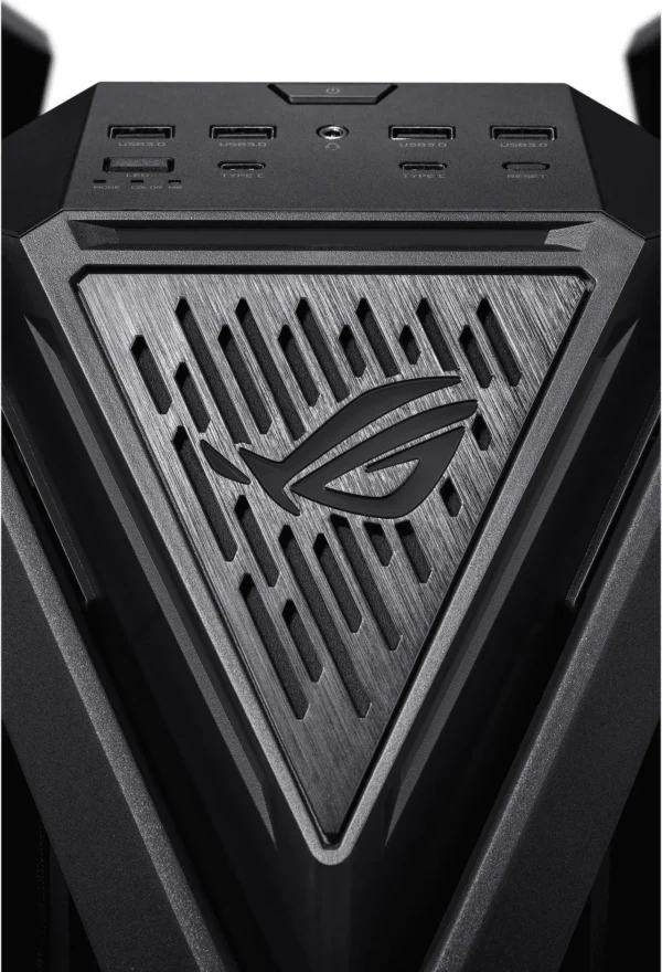 کیس ASUS ROG Hyperion GR701 BTF | Full-Tower، پشتیبانی اختصاصی مادربردهای BTF، رادیاتور 420mm، ARGB - تصویر 4