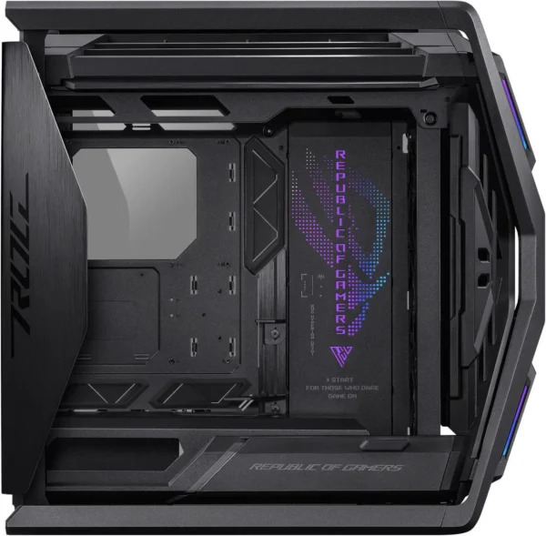 کیس ASUS ROG Hyperion GR701 BTF | Full-Tower، پشتیبانی اختصاصی مادربردهای BTF، رادیاتور 420mm، ARGB - تصویر 9