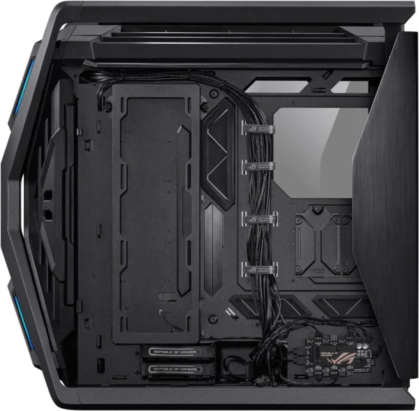 کیس ASUS ROG Hyperion GR701 BTF | Full-Tower، پشتیبانی اختصاصی مادربردهای BTF، رادیاتور 420mm، ARGB - تصویر 7