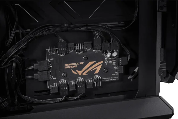 کیس ASUS ROG Hyperion GR701 BTF | Full-Tower، پشتیبانی اختصاصی مادربردهای BTF، رادیاتور 420mm، ARGB - تصویر 13