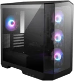 کیس MSI MAG PANO M100R PZ | Micro-ATX، 4 فن ARGB، پشتیبانی Back-Connect، نمایشگر 270 درجه، Type-C - تصویر 2