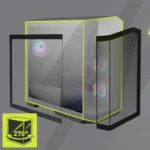 کیس MSI MAG PANO M100R PZ | Micro-ATX، 4 فن ARGB، پشتیبانی Back-Connect، نمایشگر 270 درجه، Type-C - تصویر 4