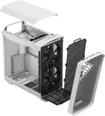 کیس Fractal Design Torrent Compact سفید | Mid-Tower ATX، شیشه حرارتدیده، تهویه قوی - تصویر 8