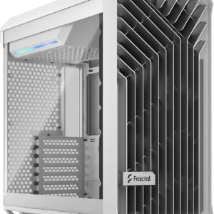 کیس Fractal Design Torrent Compact سفید | Mid-Tower ATX، شیشه حرارت‌دیده، تهویه قوی
