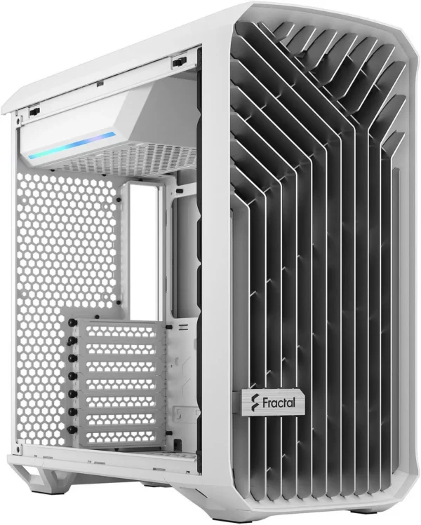 کیس Fractal Design Torrent Compact سفید | Mid-Tower ATX، شیشه حرارت‌دیده، تهویه قوی - تصویر 17