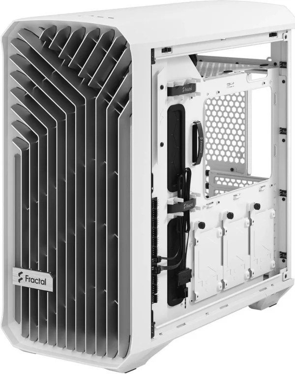 کیس Fractal Design Torrent Compact سفید | Mid-Tower ATX، شیشه حرارت‌دیده، تهویه قوی - تصویر 9