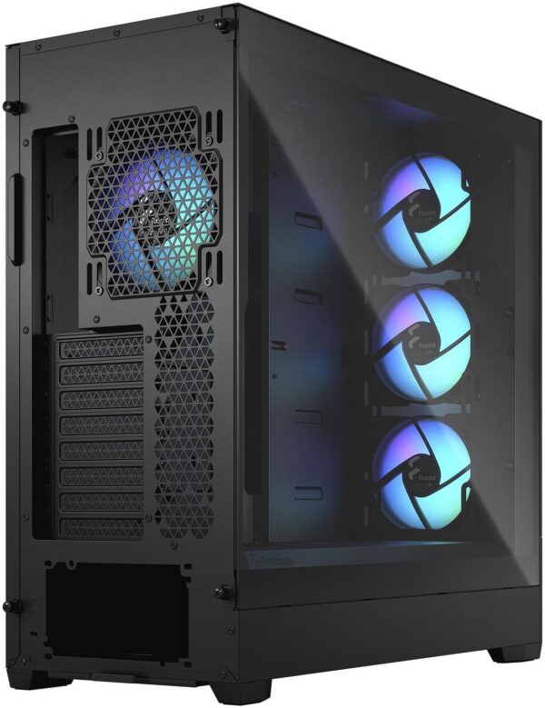 کیس Fractal Design Pop XL Air RGB مشکی | Full-Tower، تهویه عالی، پنل شیشه‌ای، RGB - تصویر 3