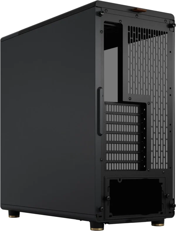 کیس Fractal Design North مشکی | Mid-Tower ATX/mATX، پنل چوبی گردو، شیشه حرارت‌دیده دودی - تصویر 8