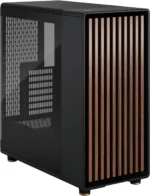کیس Fractal Design North مشکی | Mid-Tower ATX/mATX، پنل چوبی گردو، شیشه حرارتدیده دودی - تصویر 7
