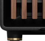 کیس Fractal Design North مشکی | Mid-Tower ATX/mATX، پنل چوبی گردو، شیشه حرارتدیده دودی - تصویر 2