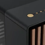کیس Fractal Design North مشکی | Mid-Tower ATX/mATX، پنل چوبی گردو، شیشه حرارتدیده دودی - تصویر 16
