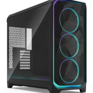 کیس Fractal Design Meshify 3 XL مشکی | Full-Tower E-ATX، پنل مش، نورپردازی RGB، شیشه حرارت‌دیده