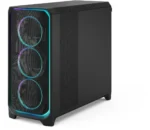 کیس Fractal Design Meshify 3 XL مشکی | Full-Tower E-ATX، پنل مش، نورپردازی RGB، شیشه حرارتدیده - تصویر 9