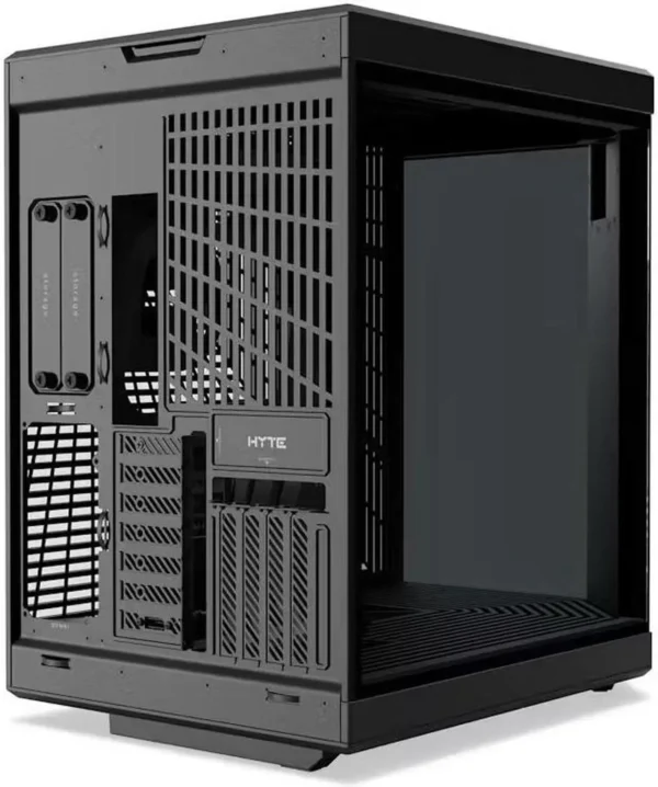 کیس HYTE Y70 Touch مشکی | Mid-Tower ATX، طراحی دو محفظه‌ای، صفحه نمایش لمسی 2.5K LCD - تصویر 3
