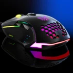 ماوس گیمینگ سیمی اونیکوما CW902 با نورپردازی RGB رنگی و طراحی ارگونومیک - تصویر 2