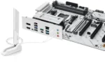 مادربرد گیمینگ ASUS B650E MAX WIFI W | سوکت AM5، پشتیبانی DDR5، PCIe 5.0، وای فای 6E، 3 اسلات M.2، 2.5Gb LAN، USB-C - تصویر 5