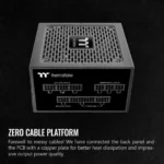 اور Thermaltake GF1 (2024) | توان 850 وات، فول ماژولار، گواهی 80 Plus Gold، فن بیصدا با حالت Zero RPM - تصویر 5