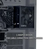پاور LIAN LI Edge EG1000 مشکی | توان 1000 وات، ATX 3.1، گواهی 80 Plus Platinum، فول ماژولار - تصویر 4