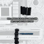 پاور LIAN LI Edge EG1000 مشکی | توان 1000 وات، ATX 3.1، گواهی 80 Plus Platinum، فول ماژولار - تصویر 3