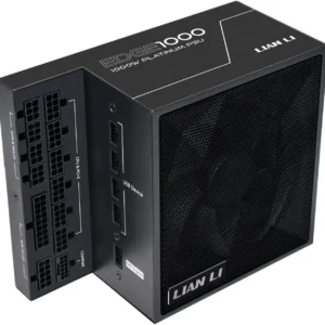 پاور LIAN LI Edge EG1000 مشکی | توان 1000 وات، ATX 3.1، گواهی 80 Plus Platinum، فول ماژولار