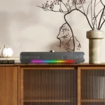 اسپیکر بلوتوثی اونیکوما L16 – ساندبار پرقدرت با نورپردازی RGB، قابل حمل، مناسب کامپیوتر، تلویزیون، گیمینگ و سینمای خانگی - تصویر 8