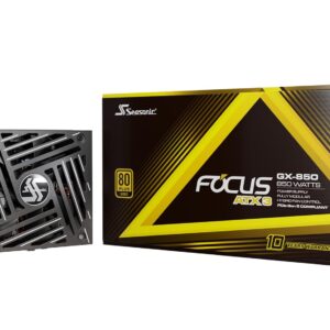 پاور SeaSonic FOCUS GX-850 (2024) | توان 850 وات، ATX 3.1، گواهی 80 Plus Gold، فول ماژولار، سازگار با RTX 40/50